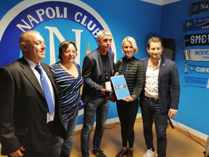 L'ospite d'onore Giovanni Francini al centro