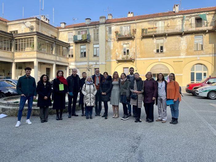 La visita a Pinerolo lo scorso novembre La visita a Pinerolo lo scorso novembre