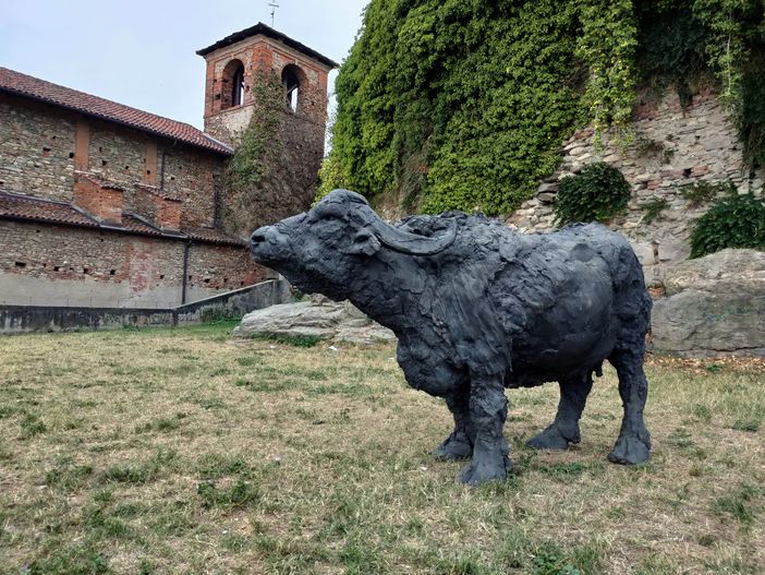 Le opere di Rivalta (foto di Cinzia Consolati)
