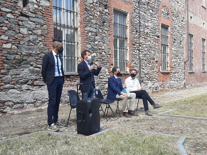 Da sinistra Martino Laurenti, Luca Salvai, Lorenzo Soave e Verdiano Vera