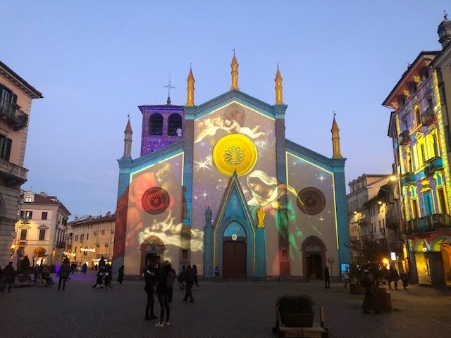 Proiezioni sul Duomo dicembre 2020 piazza San Donato a Pinerolo Proiezioni sul Duomo dicembre 2020 piazza San Donato a Pinerolo
