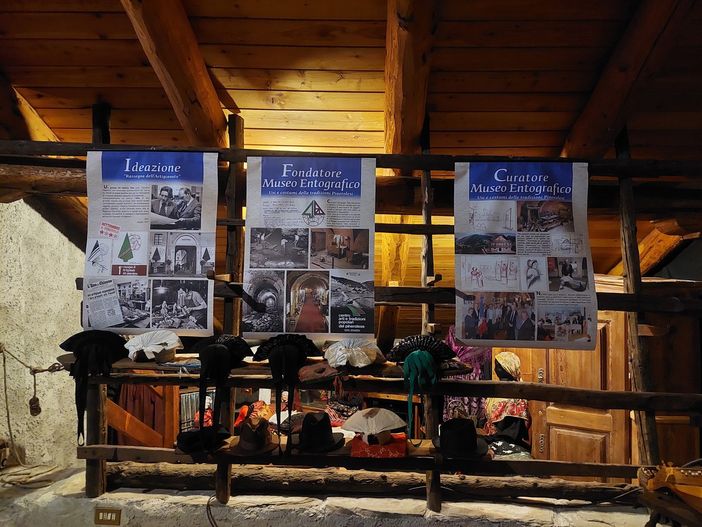 Un dettaglio della mostra dei bozzetti di Ezio Giaj Un dettaglio della mostra dei bozzetti di Ezio Giaj