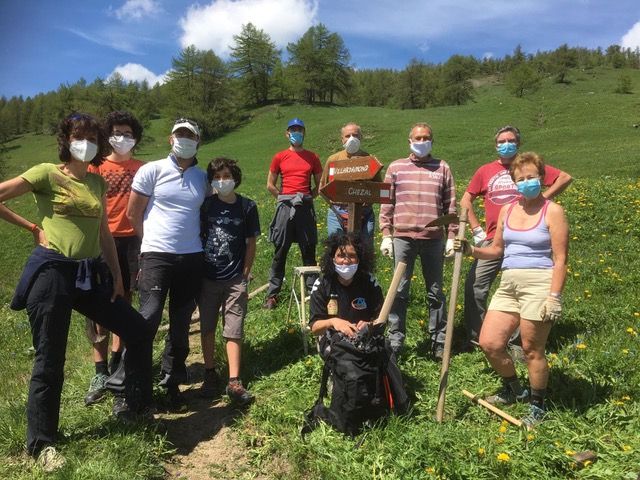 Pragelato rispolvera i suoi sentieri per l’estate Pragelato rispolvera i suoi sentieri per l’estate
