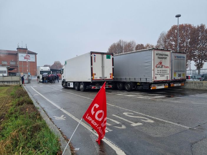 La protesta di stamattina La protesta di stamattina