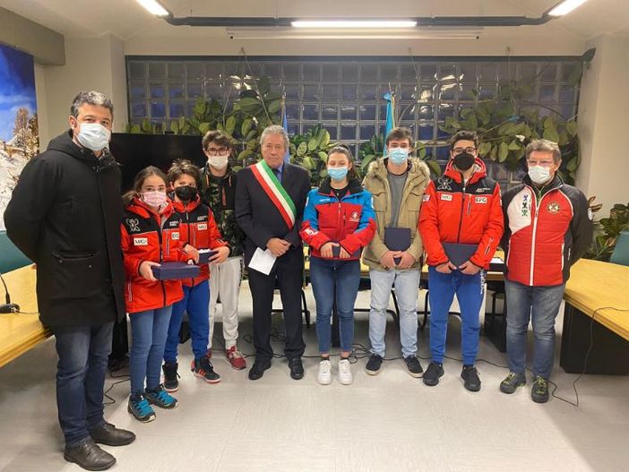Il gruppo dello sci alpino