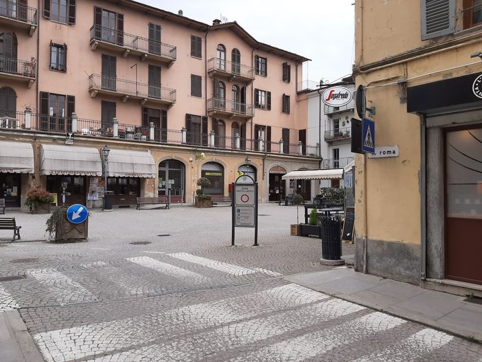 Il centro di Torre Pellice