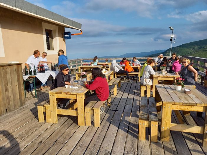 Serata a base di risotto e Prosecco a Pian Munè di Paesana