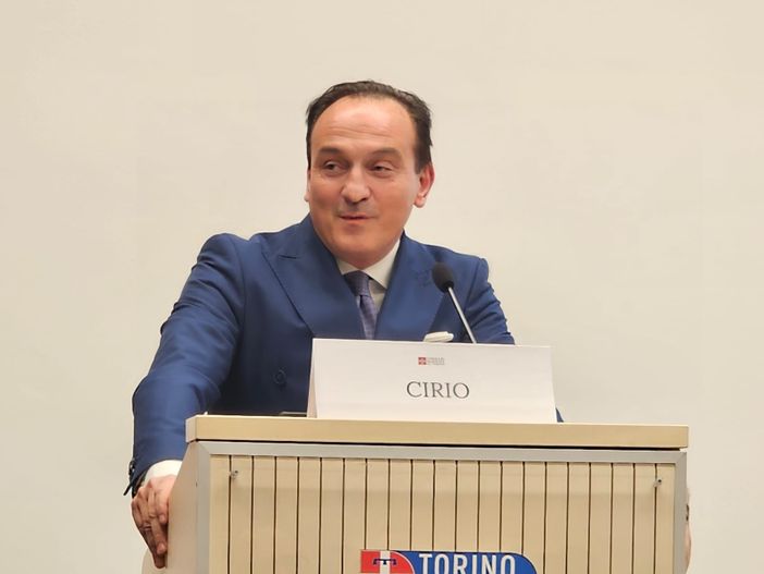 Il presidente della Regione Piemonte Alberto Cirio Il presidente della Regione Piemonte Alberto Cirio