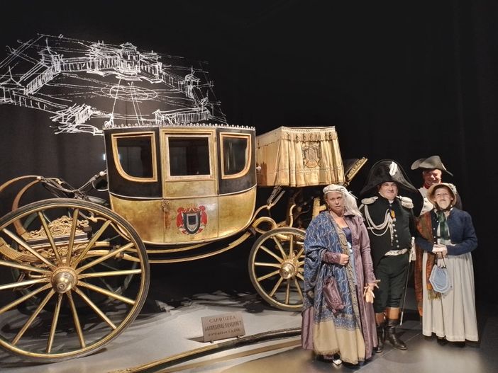 La Palazzina di Stupinigi 'ritrova' la carrozza (restaurata) di Napoleone La Palazzina di Stupinigi 'ritrova' la carrozza (restaurata) di Napoleone