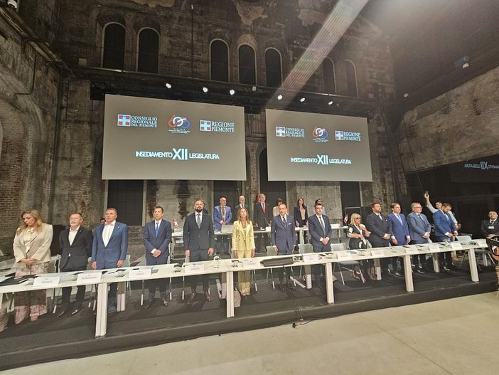 Alle Ogr si insedia il Consiglio Regionale Cirio bis