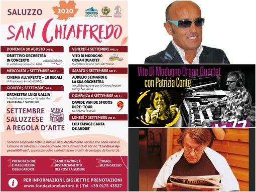 La Festa di San Chiaffredo apre il Settembre Saluzzese: appuntamenti e serate musicali da vivere