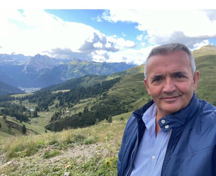 Il neopresidente Piero Caffaro Il neopresidente Piero Caffaro