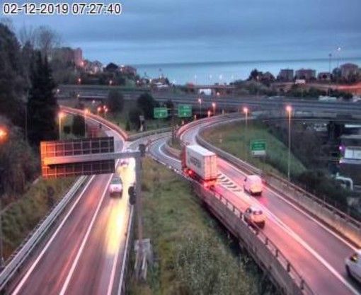 Riaperta questa mattina l'autostrada A6 Torino-Savona Riaperta questa mattina l'autostrada A6 Torino-Savona