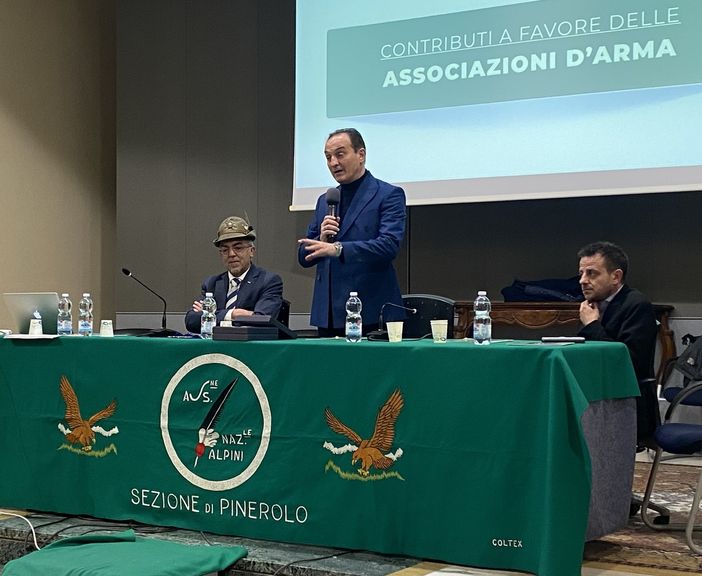 Da sinistra Buttigliero, Cirio e il sindaco Salvai
