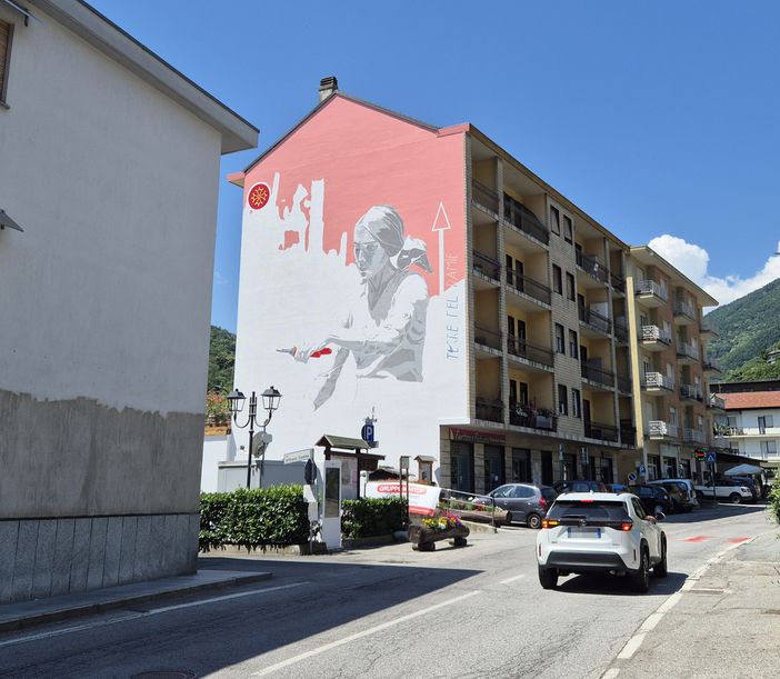 Il primo murale di Pepe Gaka