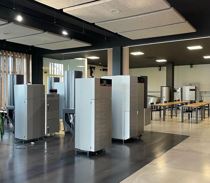 Ibride, efficienti ed eleganti: alla Lohe Heating sono arrivate le nuove caldaie Guntamatic