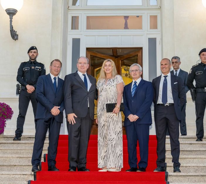 Al Casinò di Sanremo cena con la partecipazione di S.A.S. il Principe Alberto II di Monaco Al Casinò di Sanremo cena con la partecipazione di S.A.S. il Principe Alberto II di Monaco
