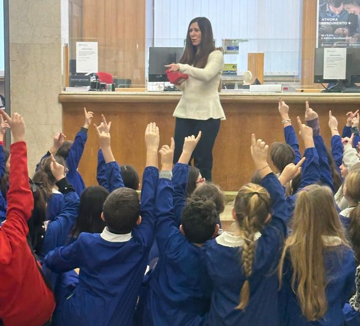 Banca del Fucino, coinvolti oltre 400 bambini nel progetto “Bancari per un giorno”