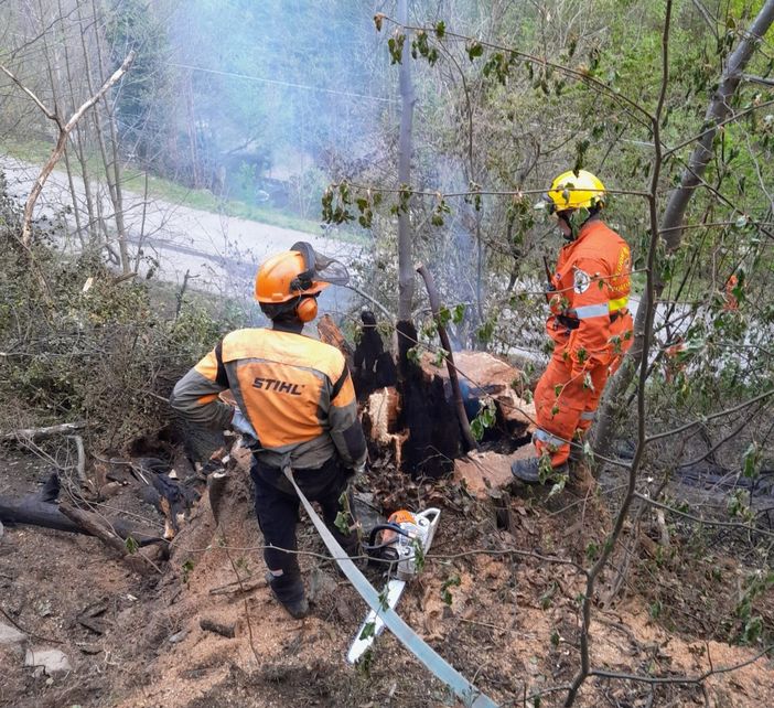 Gli Aib di Angrogna di azione Gli Aib di Angrogna di azione