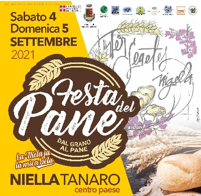 A Niella Tanaro il 4 e 5 settembre al via la 1ª edizione della 'Festa del Pane' A Niella Tanaro il 4 e 5 settembre al via la 1ª edizione della 'Festa del Pane'