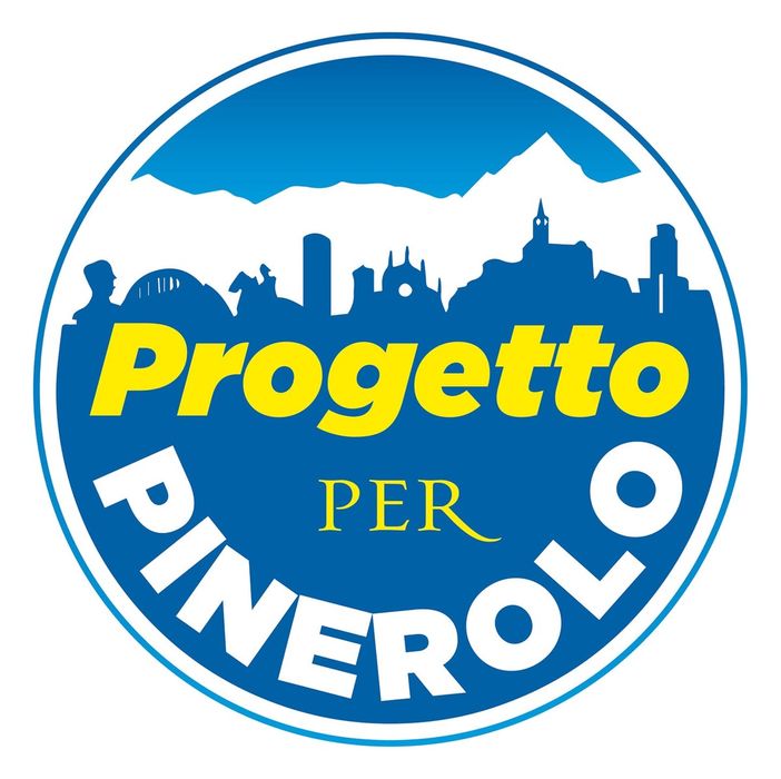 Il simbolo di Progetto per Pinerolo Il simbolo di Progetto per Pinerolo
