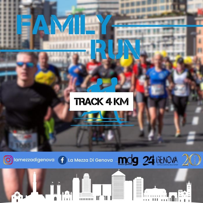 Mezza di Genova: la Family Run 2024 passerà sulla Sopraelevata Mezza di Genova: la Family Run 2024 passerà sulla Sopraelevata