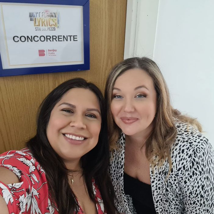 Valentina Branca, a destra, con Federica Verme Valentina Branca, a destra, con Federica Verme