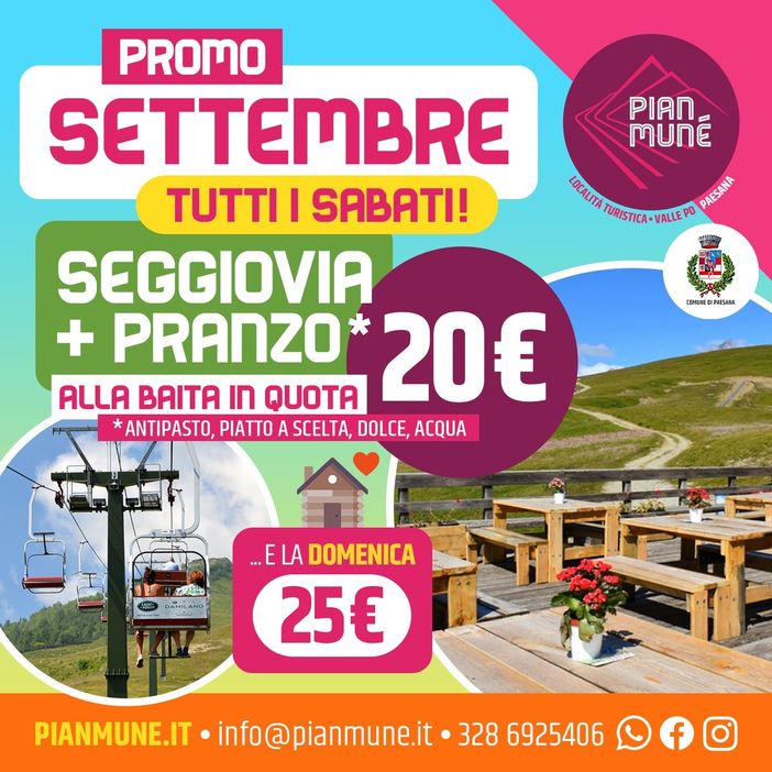 A Pian Munè di Paesana inizia l’autunno