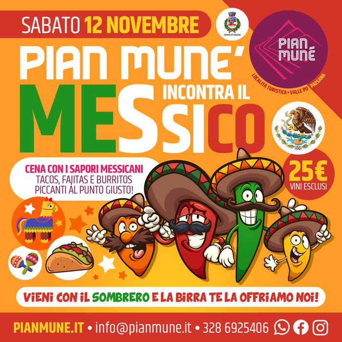 Serata Messicana al Rifugio di Pian Munè di Paesana