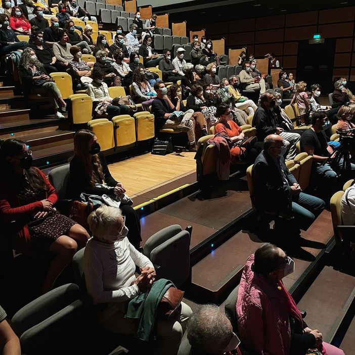 pubblico teatro - foto di archivio