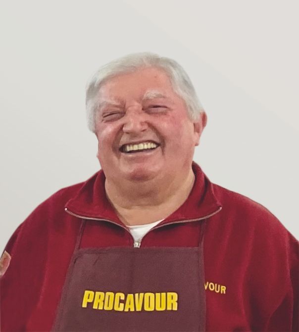 Mario Berardo con il suo sorriso