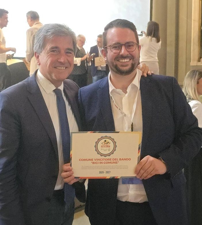 Crosetti a Firenze per la cerimonia di ‘Bici in Comune’