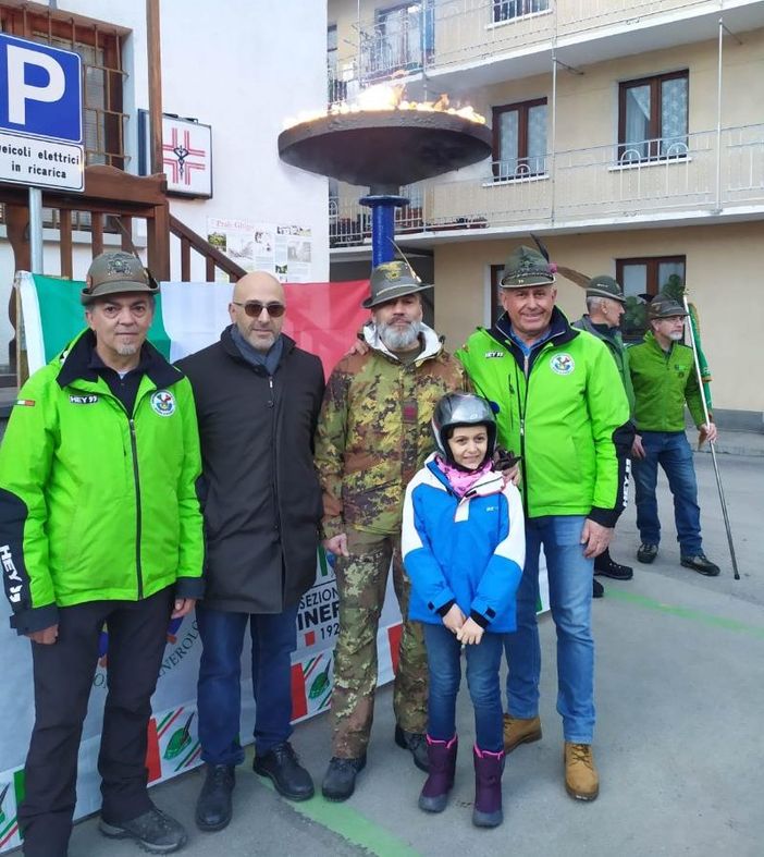 Uno dei momenti del campionato nazionale di sci a Prali
