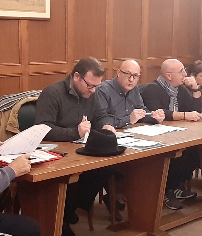 Da sinistra Raviola, Di Pietro e De Simone Da sinistra Raviola, Di Pietro e De Simone