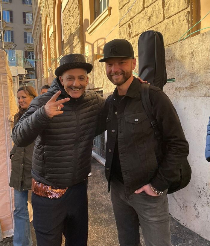 Fiorello con Alessandro Casalis