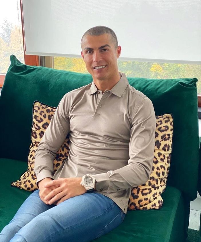 immagine tratta dalla pagina instagram di Cristiano Ronaldo