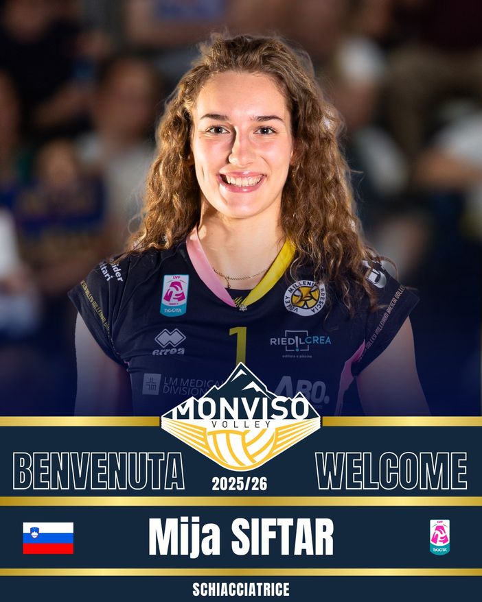 Il nuovo arrivo in casa Monviso Volley