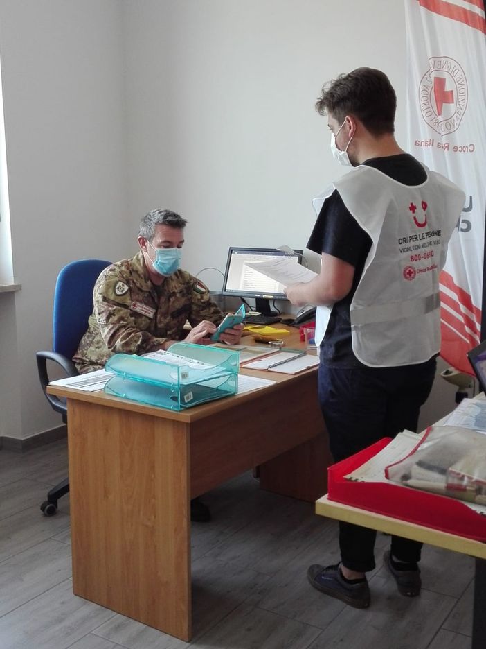Test sierologici: la Croce rossa di Vigone in prima fila