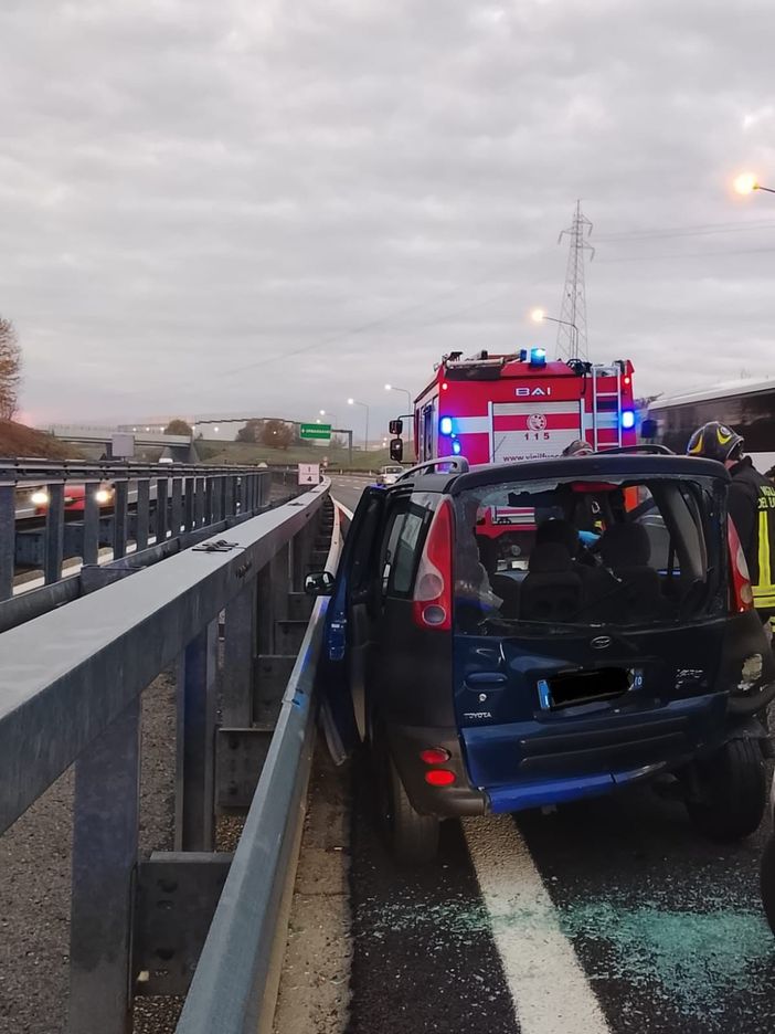 Incidente lungo la Torino-Pinerolo questa mattina