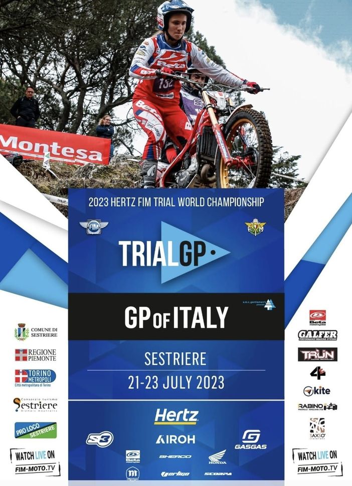 Il Campionato mondiale di Trial torna a Sestriere