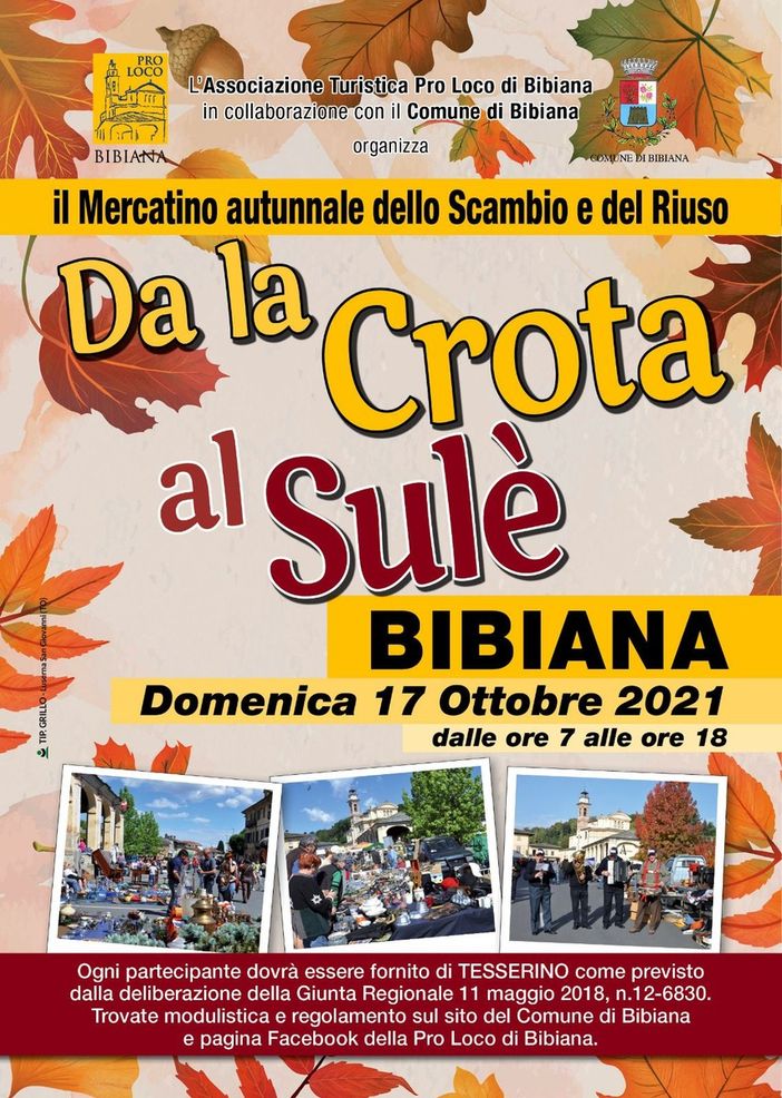 'Da la Crota al Sulè': le bancarelle degli hobbisti tornano in strada a Bibiana 'Da la Crota al Sulè': le bancarelle degli hobbisti tornano in strada a Bibiana