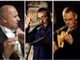 Davide Riondino- attore e cantautore, i musicisti: Stefano Maffizzoni al flauto e Andrea Candeli alla chitarra
