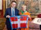 Il presidente Davide Nicco e Simona Rodano