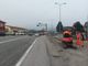 I lavori sulla 161