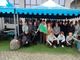 Marina Bordese con gli Alpini di Villafranca Piemonte