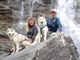 Gli husky arrivano al Selleries per un raduno in altura