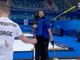 Mosaner e Costantini festeggiano al termine della finale