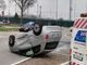 L’auto cappottata