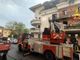 Incendio in un alloggio di via Montebello a Pinerolo: evacuate due persone [FOTO]