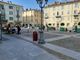 Piazza Facta, luogo dell’aggressione a Pinerolo